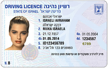 רישיון נהיגה דרגה B מתיר לנהוג: