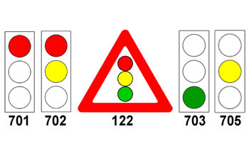 איזה תמרור יופיע אחרי תמרור 701?